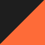 Black-Fluo Orange