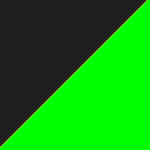 Black-Fluo Green